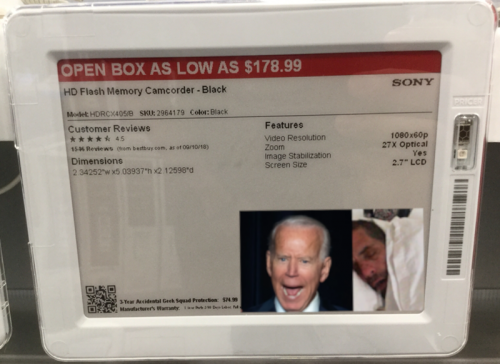 Hunter Biden price tag