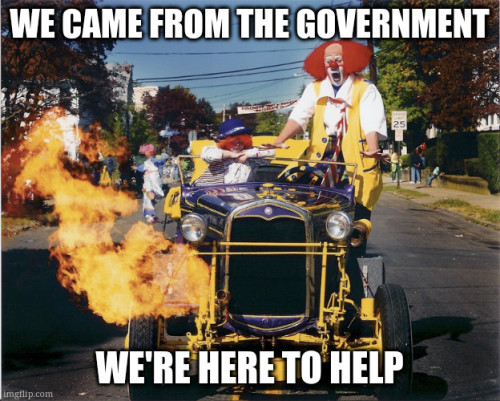 Government clowns