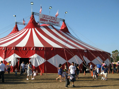 Circus tent