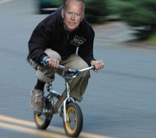 Joe Biden escape