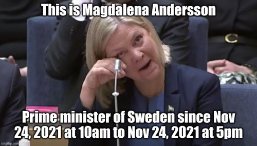 Magdalena Andersson meme