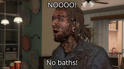 No baths