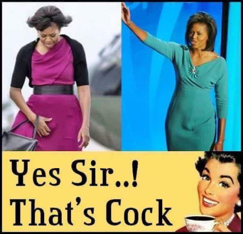 michelle obama big mike cock