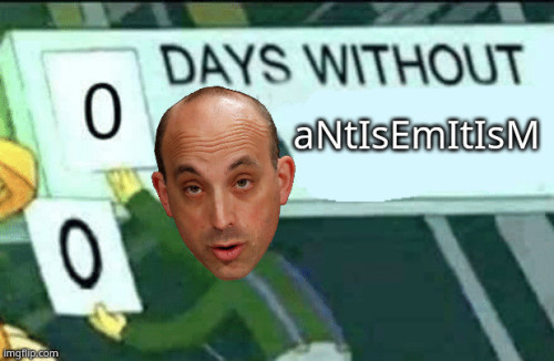 Days without antisemitism