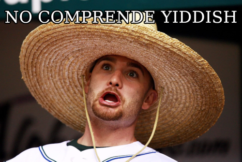 no comprende yiddish mexican sombrero derp meme