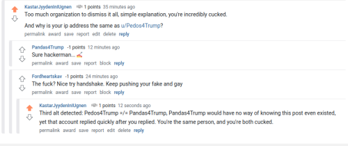 Pedos4Trump new alt detected